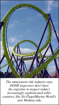 Amusement Park Industry's Roller-Coaster Ride Over AB 850 Regulations ...